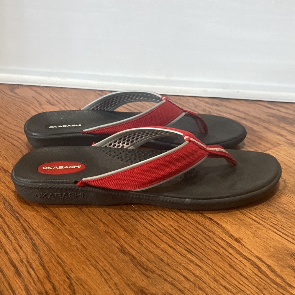 OKABASHI Sandals Sz M 6.5-7.5 Women’s, MADE IN USA!! - Picture 3 of 9